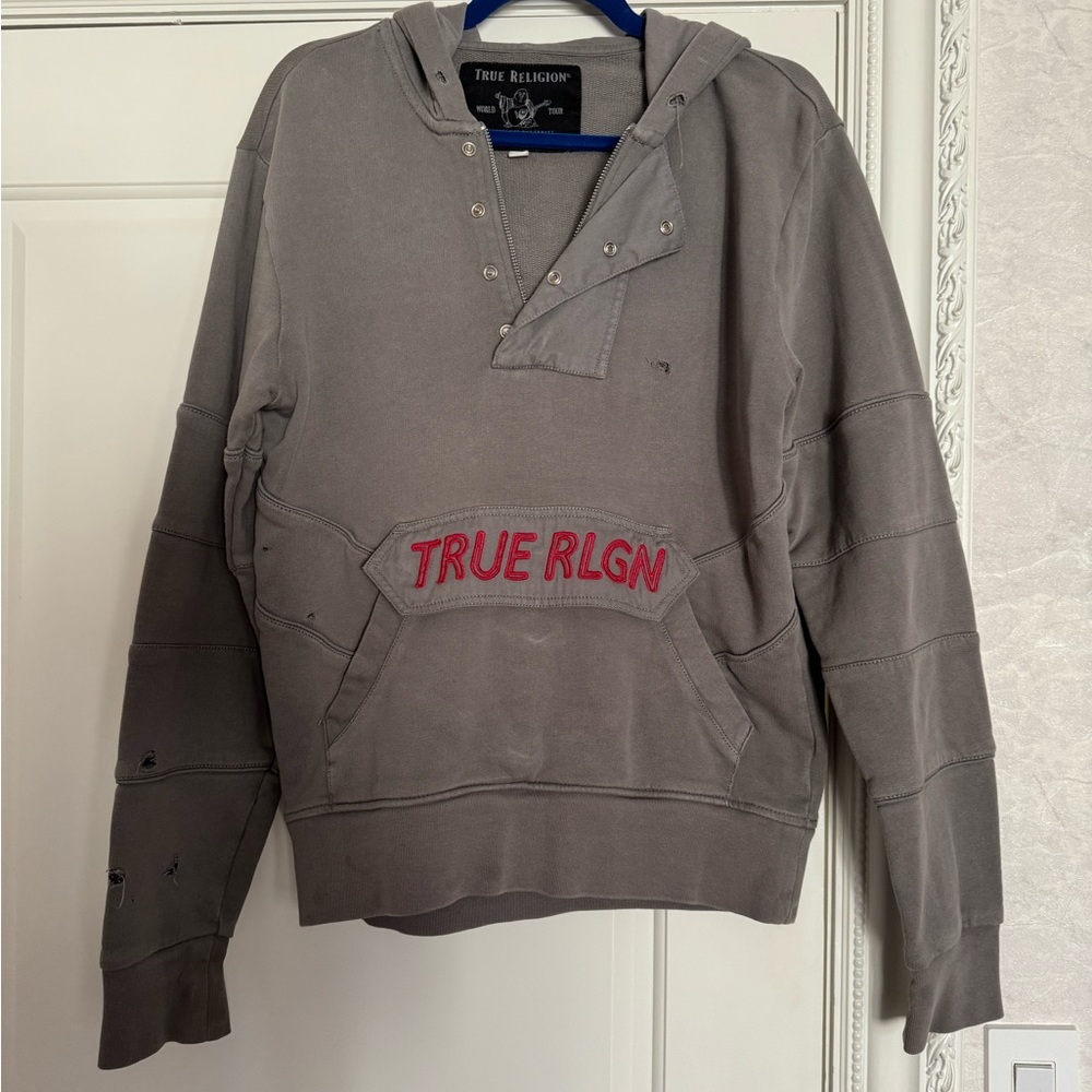 Men’s hoodie, size S but runs a little big.